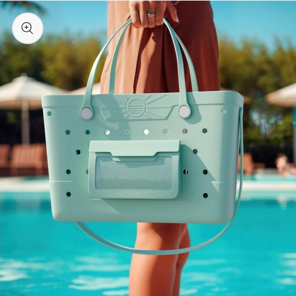 Stylish Green Tote Bag